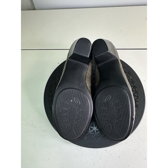 Spring Step Weekend Women's Size EU 41 (US 9.5) Low Heel Mules, Taupe. - Picture 7 of 9